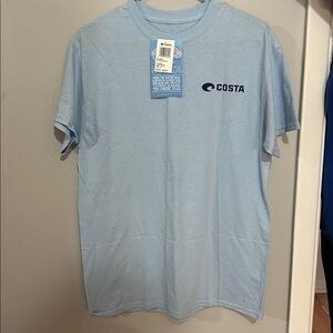 Costa Sky Blue Short Sleeve Tee